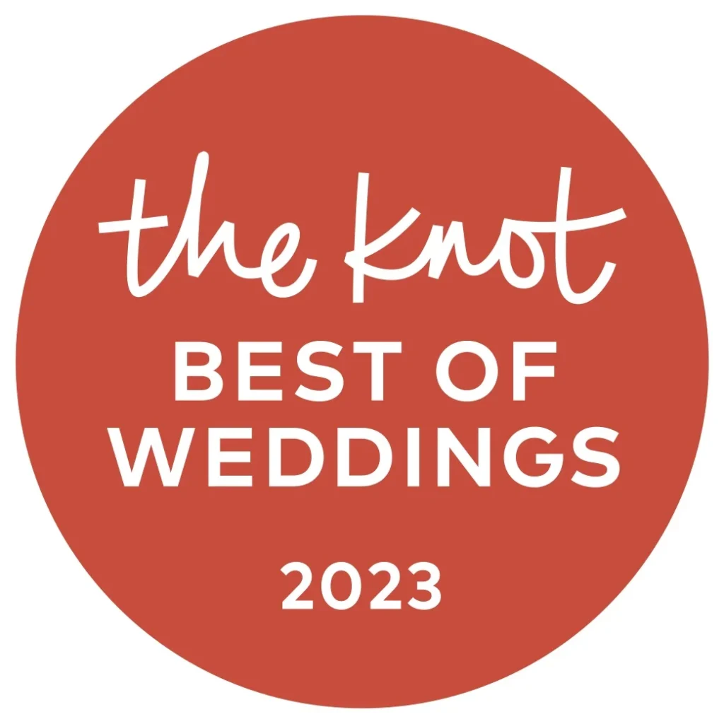 Winner of The Knot's Best of Weddings 2023